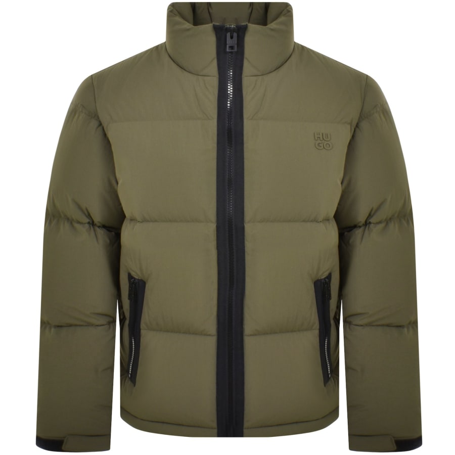 HUGO Biron 2441 Padded Jacket GreenHUGO Biron 2441 Padded Jacket Green Male Large